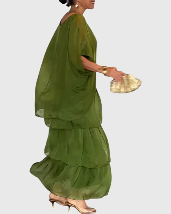Annie | Langes und fließendes elegantes Kleid