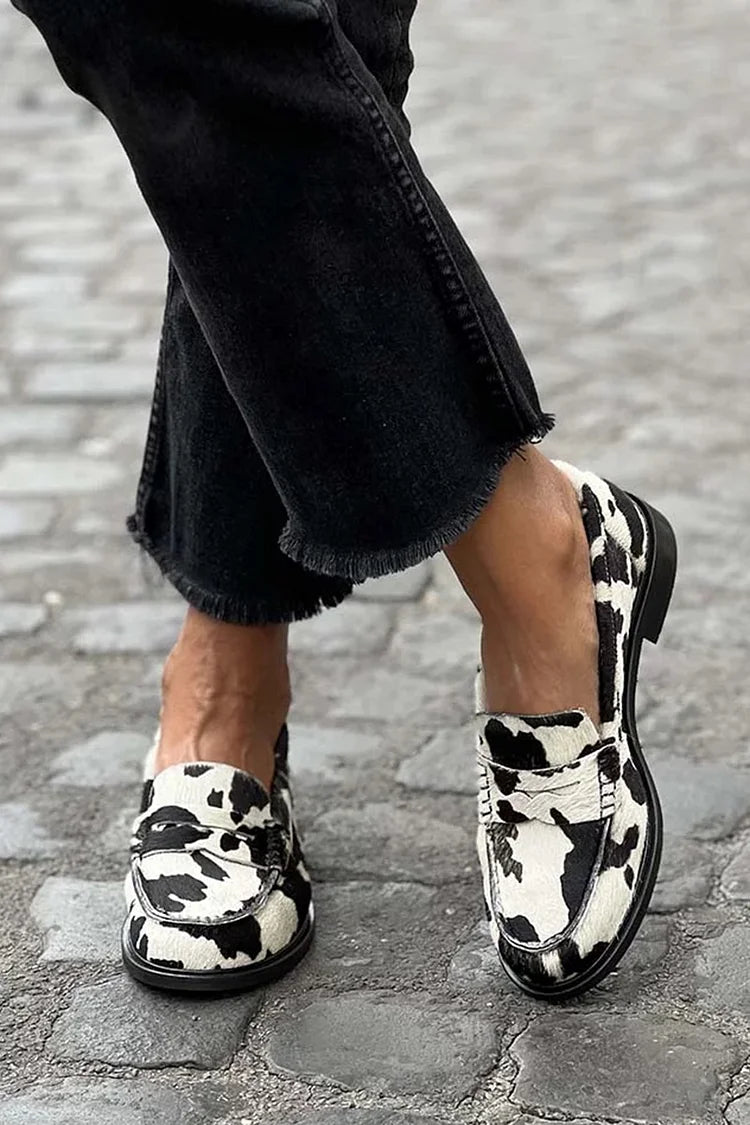 Isla | Mocassini Cow-Prin