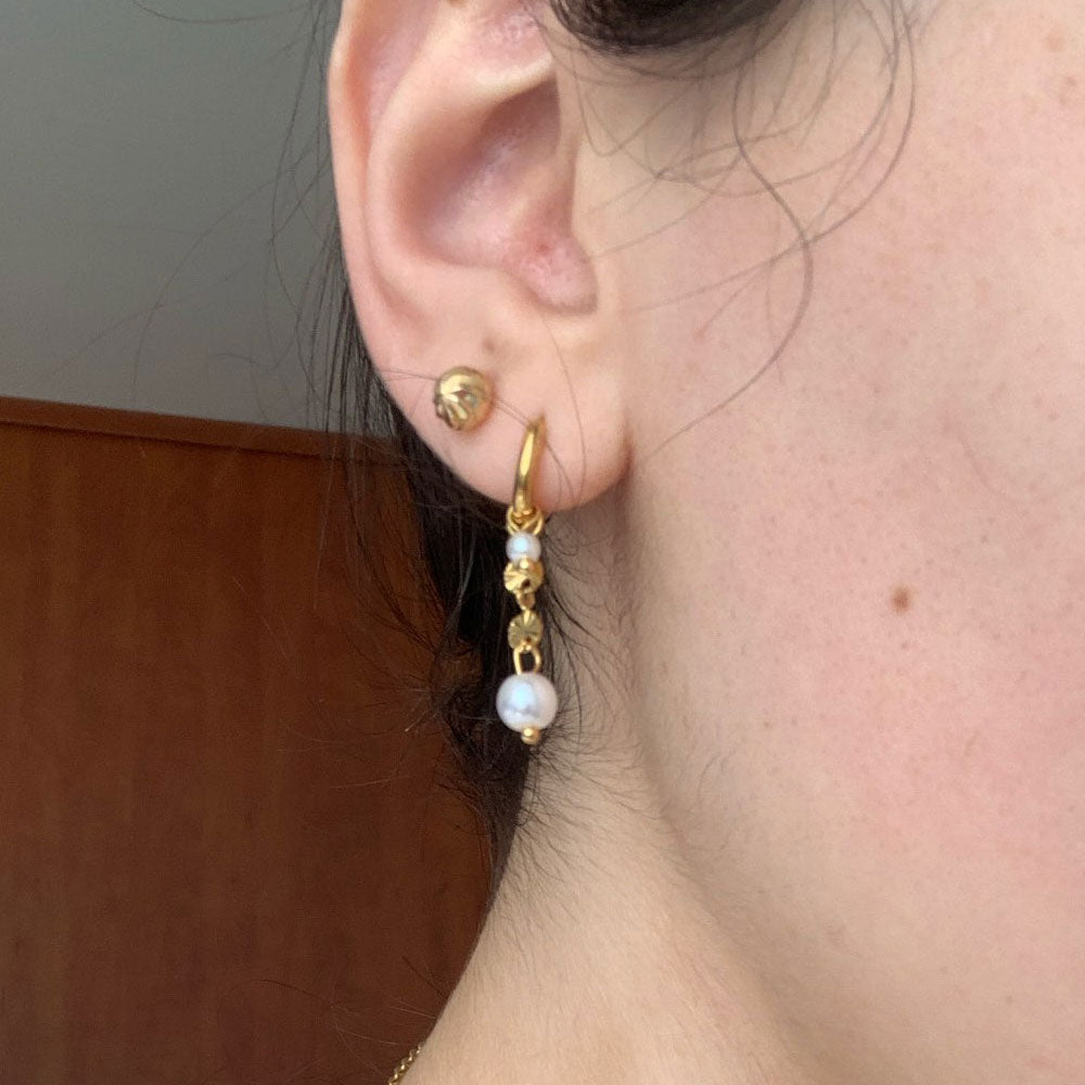 Clara | Orecchini a Raggiera in Oro 18K