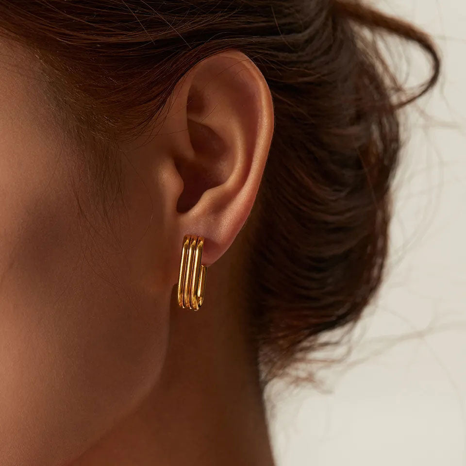 Clara | 18 Karat Gold Ohrringe
