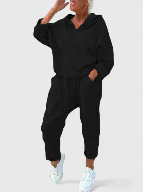 Lily | Conjunto cómodo de sudadera con capucha