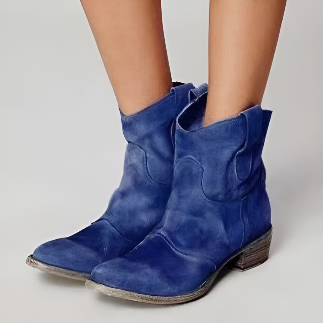 Chloe | Botines de Ante Elegantes