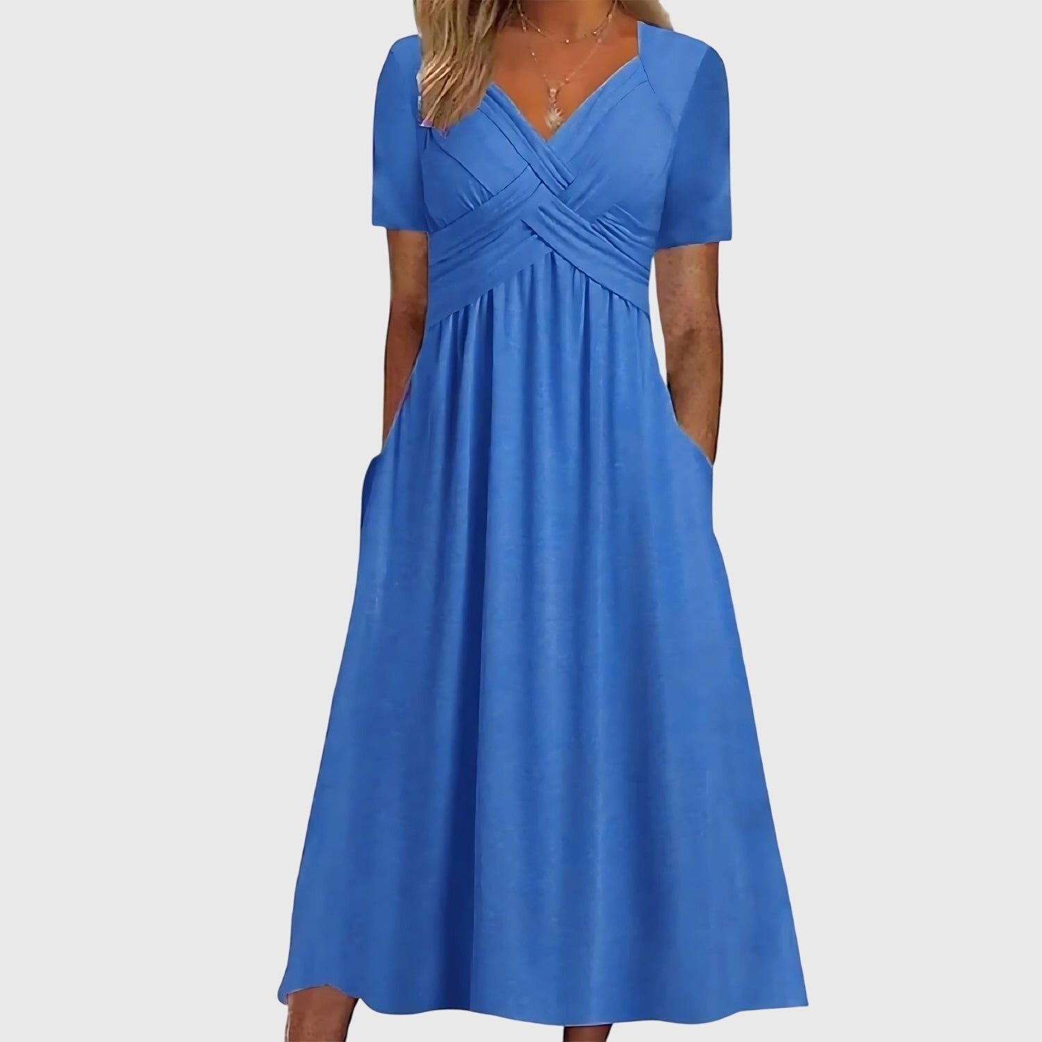 Lily | Midi Dress with Tummy Control.