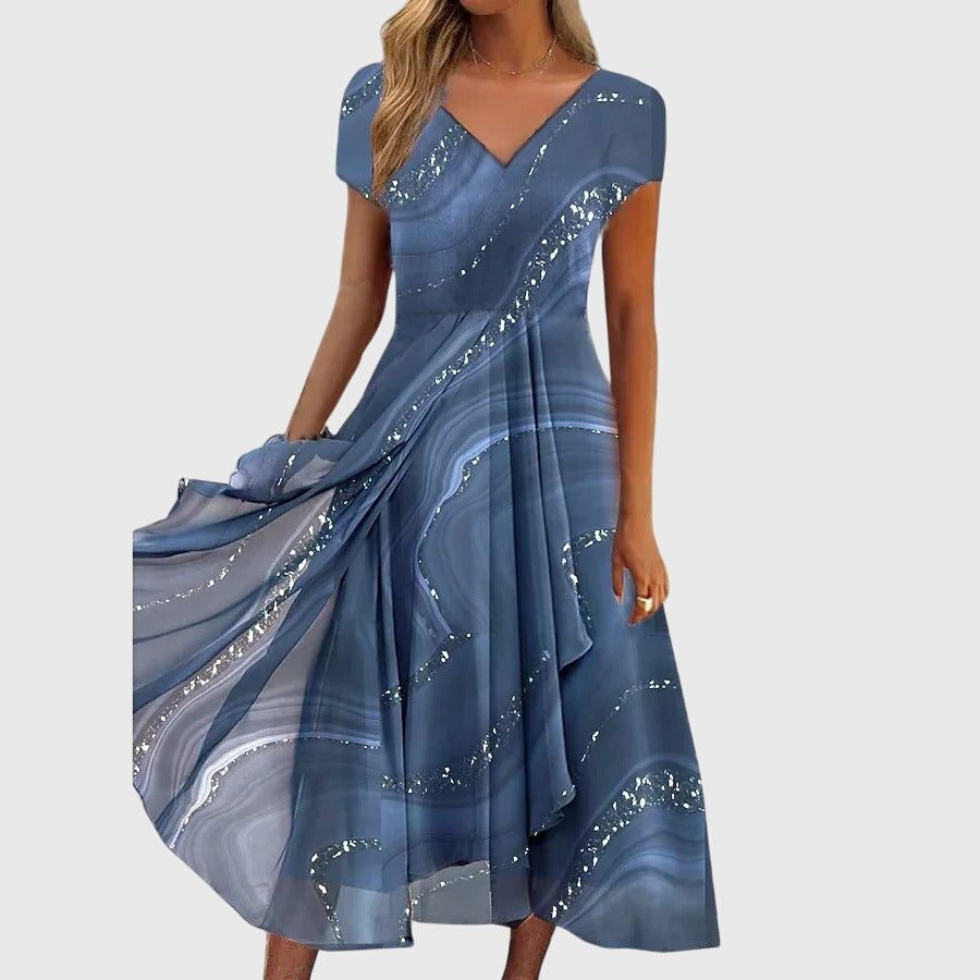 Lirio | Vestido midi fluido