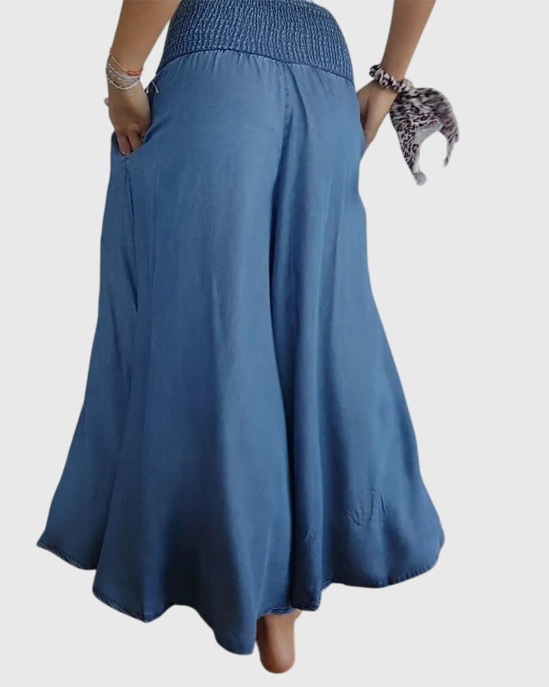 Annie | Pantaloni Comodi con Vita Elastica