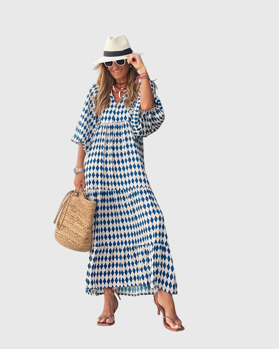 Lily | Boho Maxikleid
