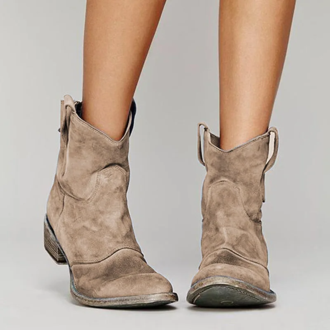Chloe | Botines de Ante Elegantes