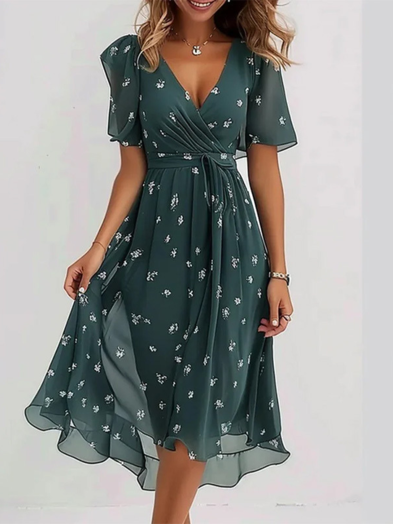 Lily | Summer Dress With Belly Cover