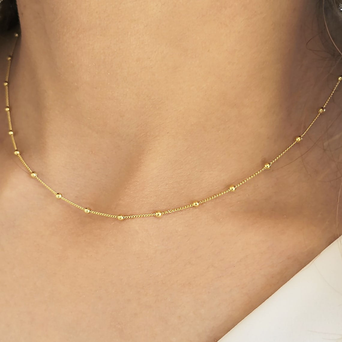 Clara | Halskette aus 18 Karat Gold