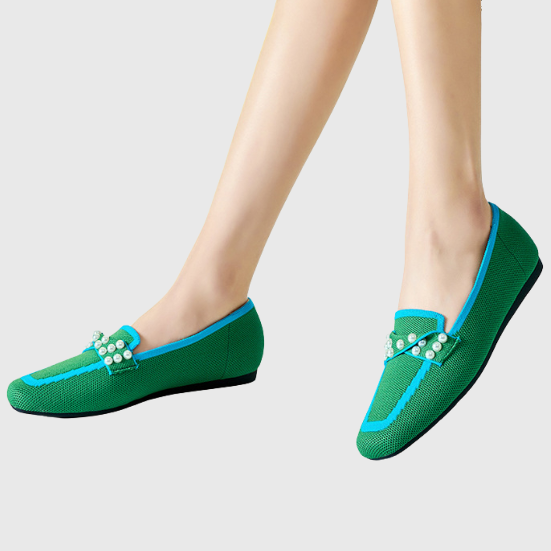 Melora | Perlenbequeme Slipper