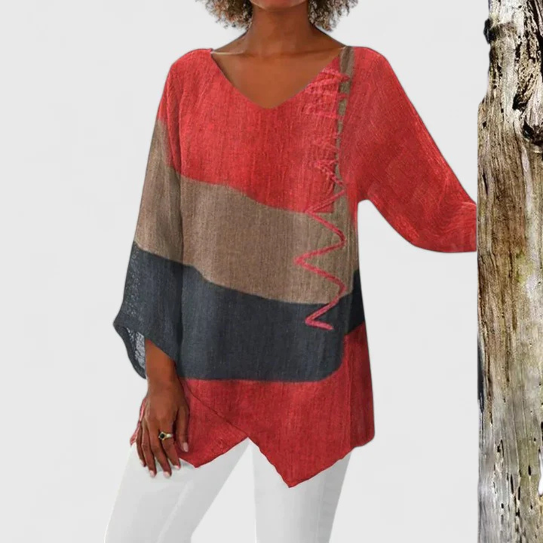 Annie | Tunica elegante con scollo a V