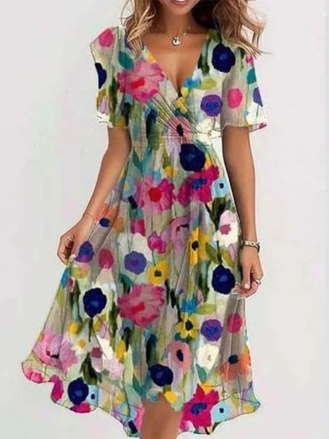 Annie | Summer Dress With Belly Cover