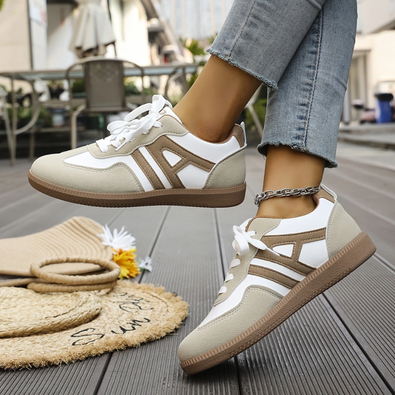 Zapatillas ortopédicas de punta ancha para mujer