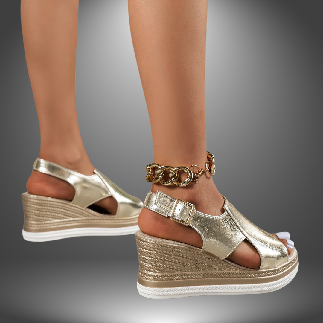 Bonnie | Sandali con zeppa platform