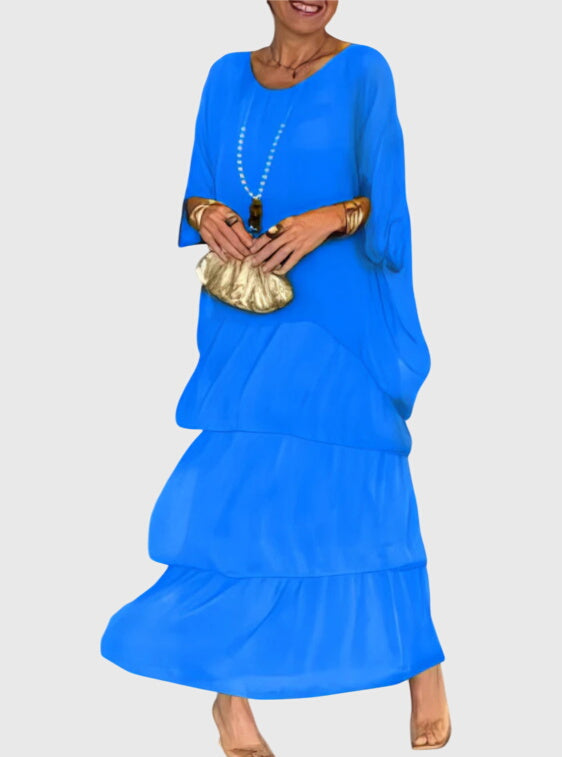 Lily | Langes und fließendes elegantes Kleid