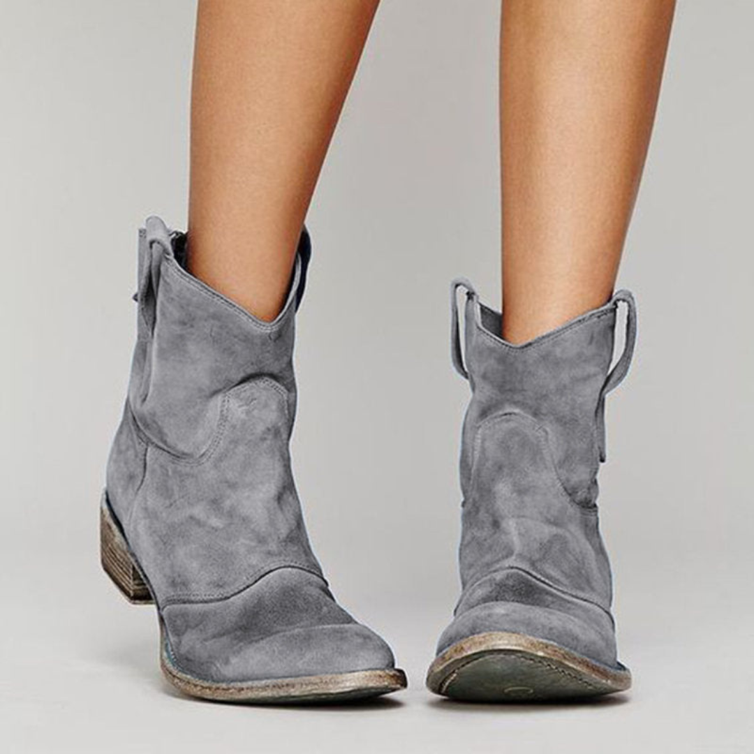 Chloe | Botines de Ante Elegantes