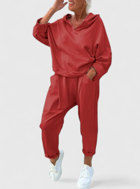 Lily | Conjunto cómodo de sudadera con capucha