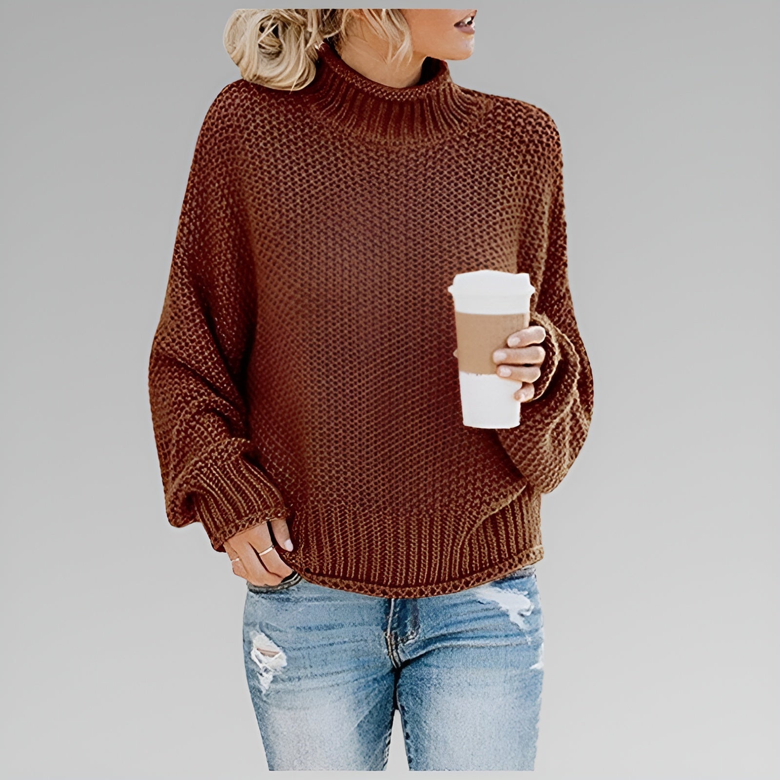 Anna | Pull en tricot classique et douillet