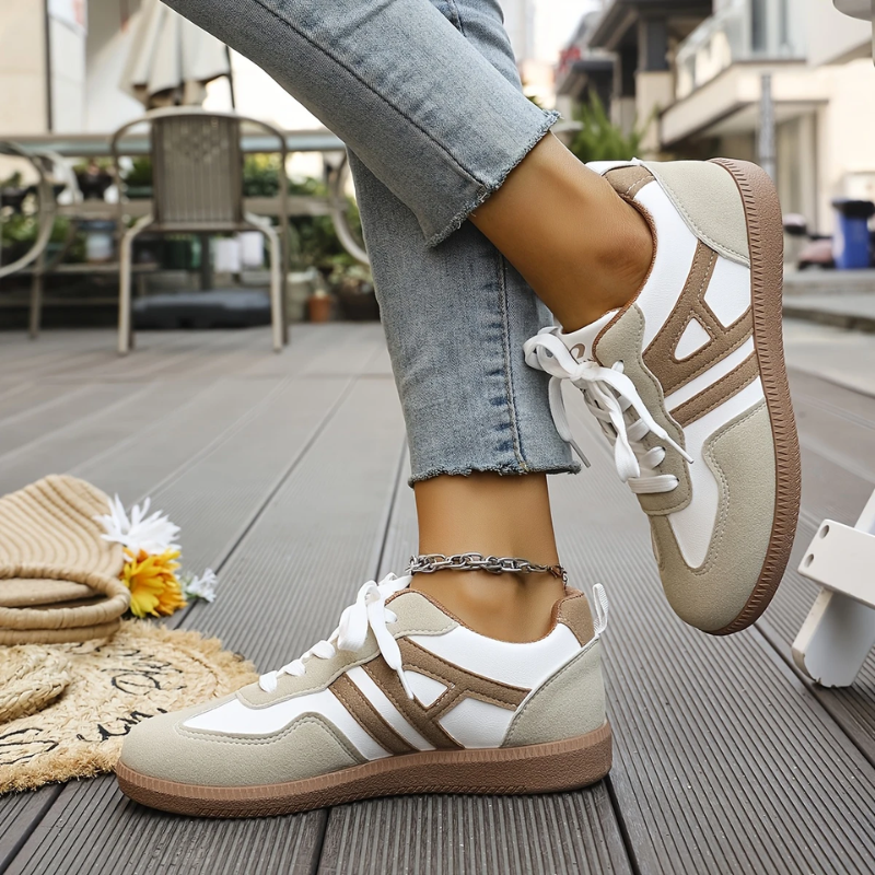 Zapatillas ortopédicas de punta ancha para mujer