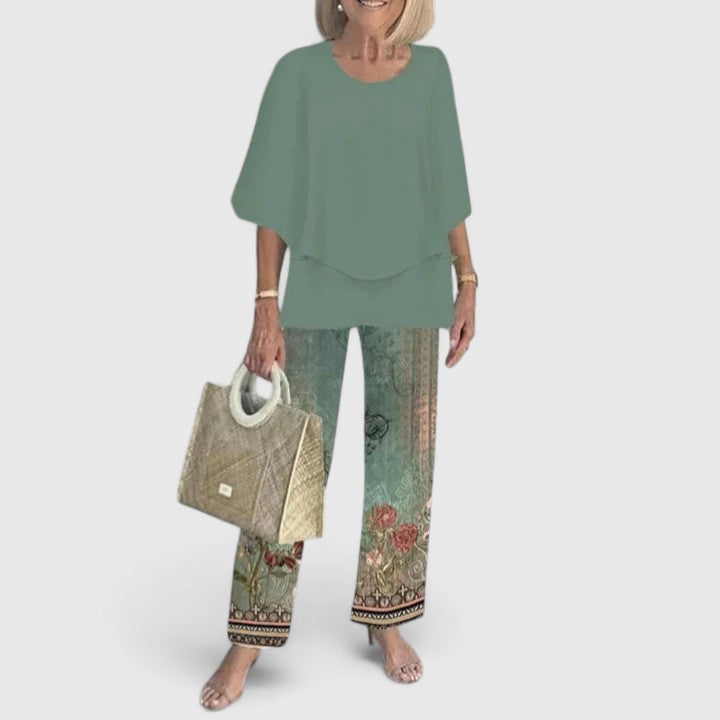 Lily | Conjunto sofisticado de dos piezas.