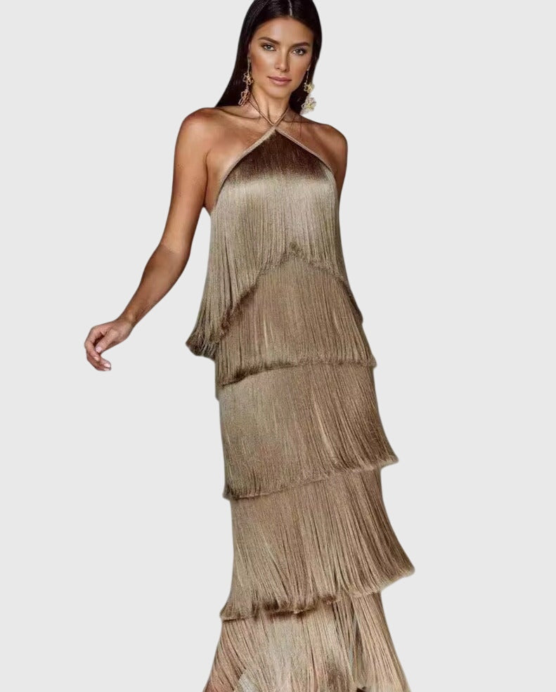 Lilie | Kleid mit Quaste