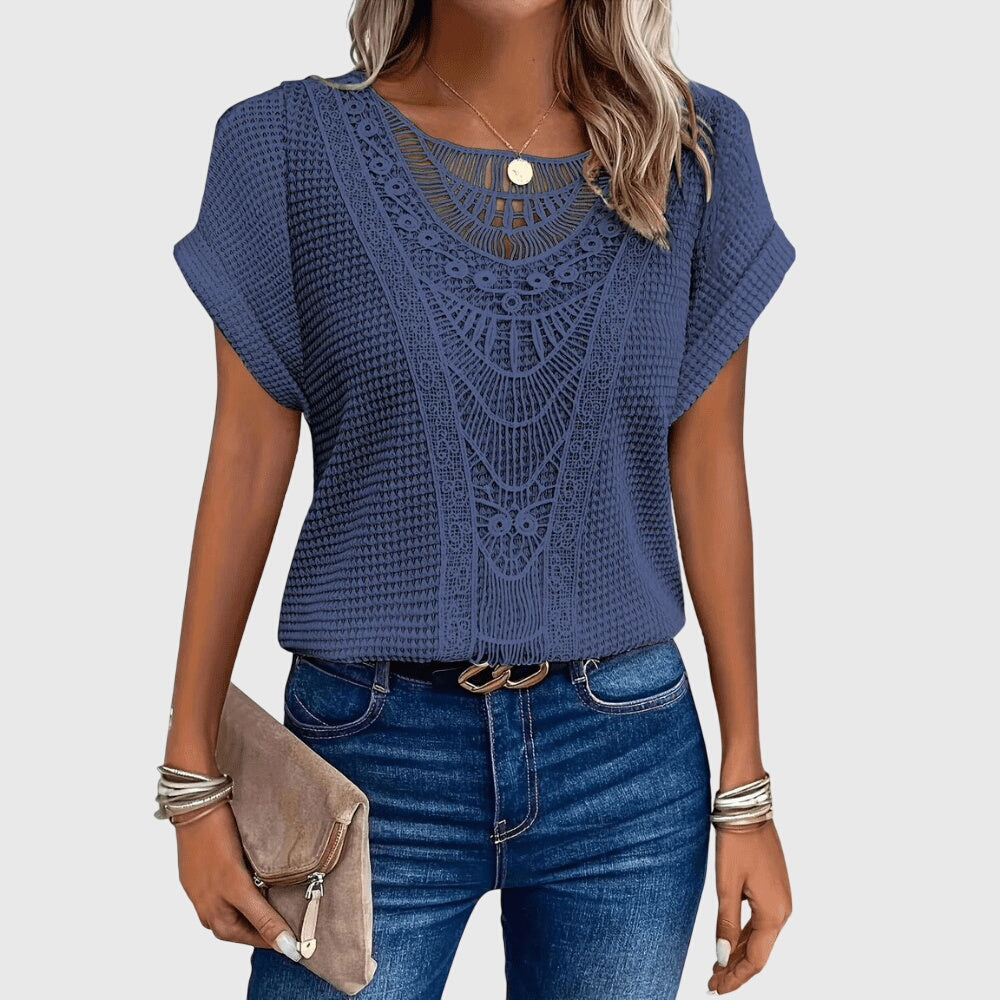 Lily | Elegante Bluse im Ibiza-Stil