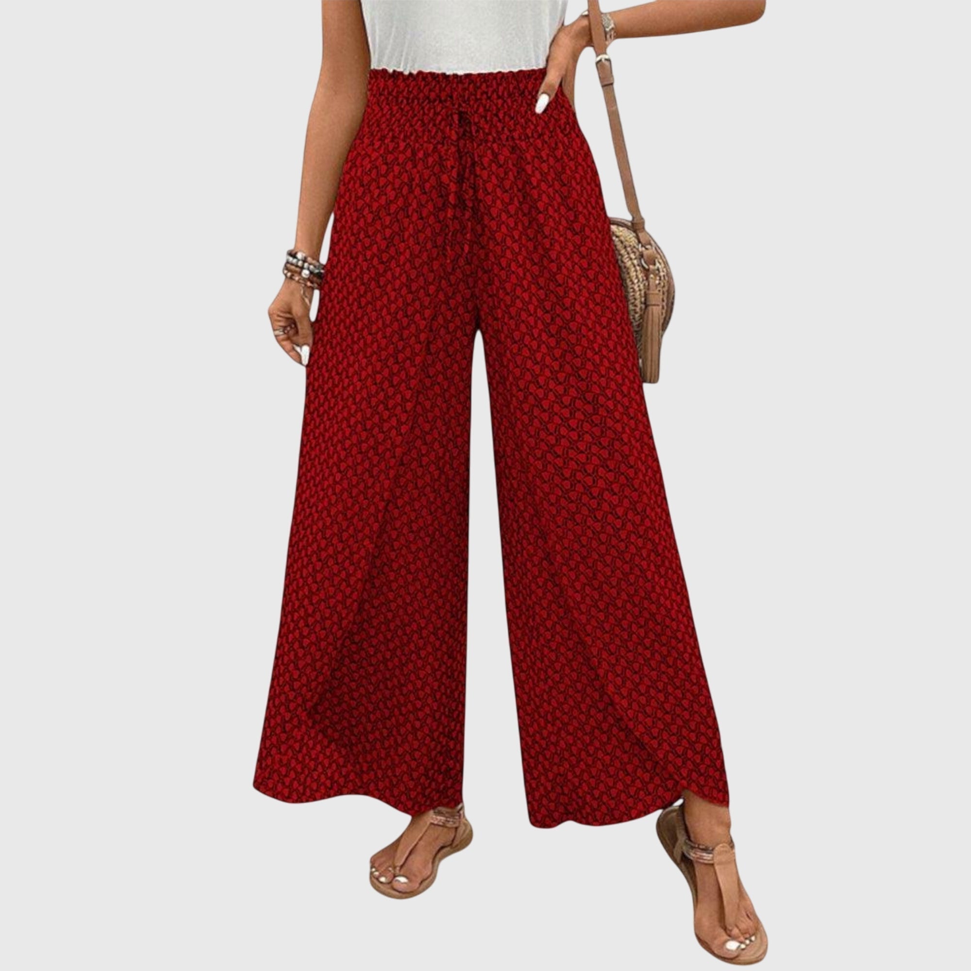 Pantaloni a gamba larga da donna