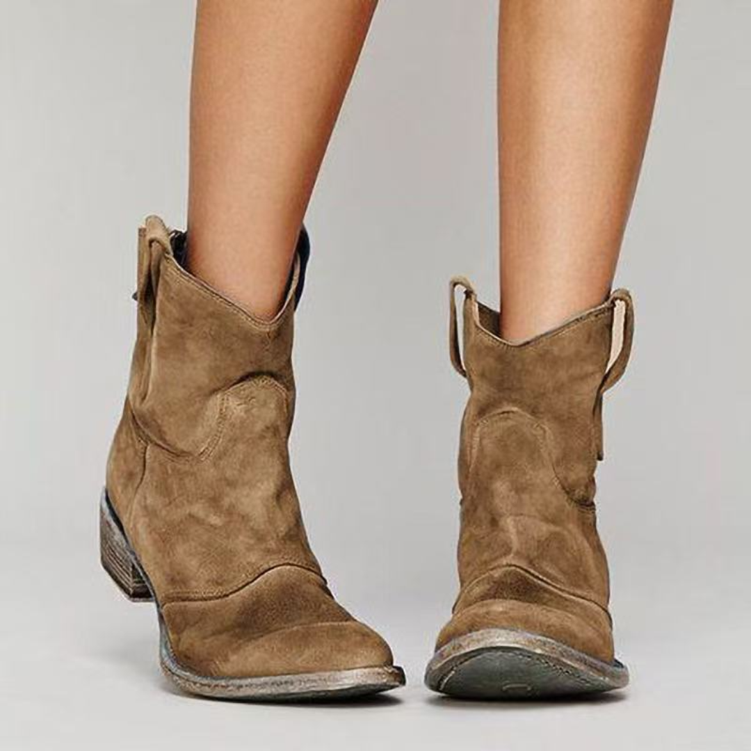 Chloe | Botines de Ante Elegantes