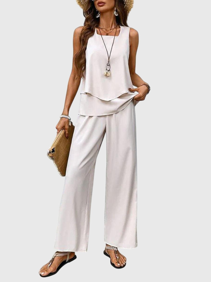 Lily | Conjunto veraniego elegante de 2 piezas