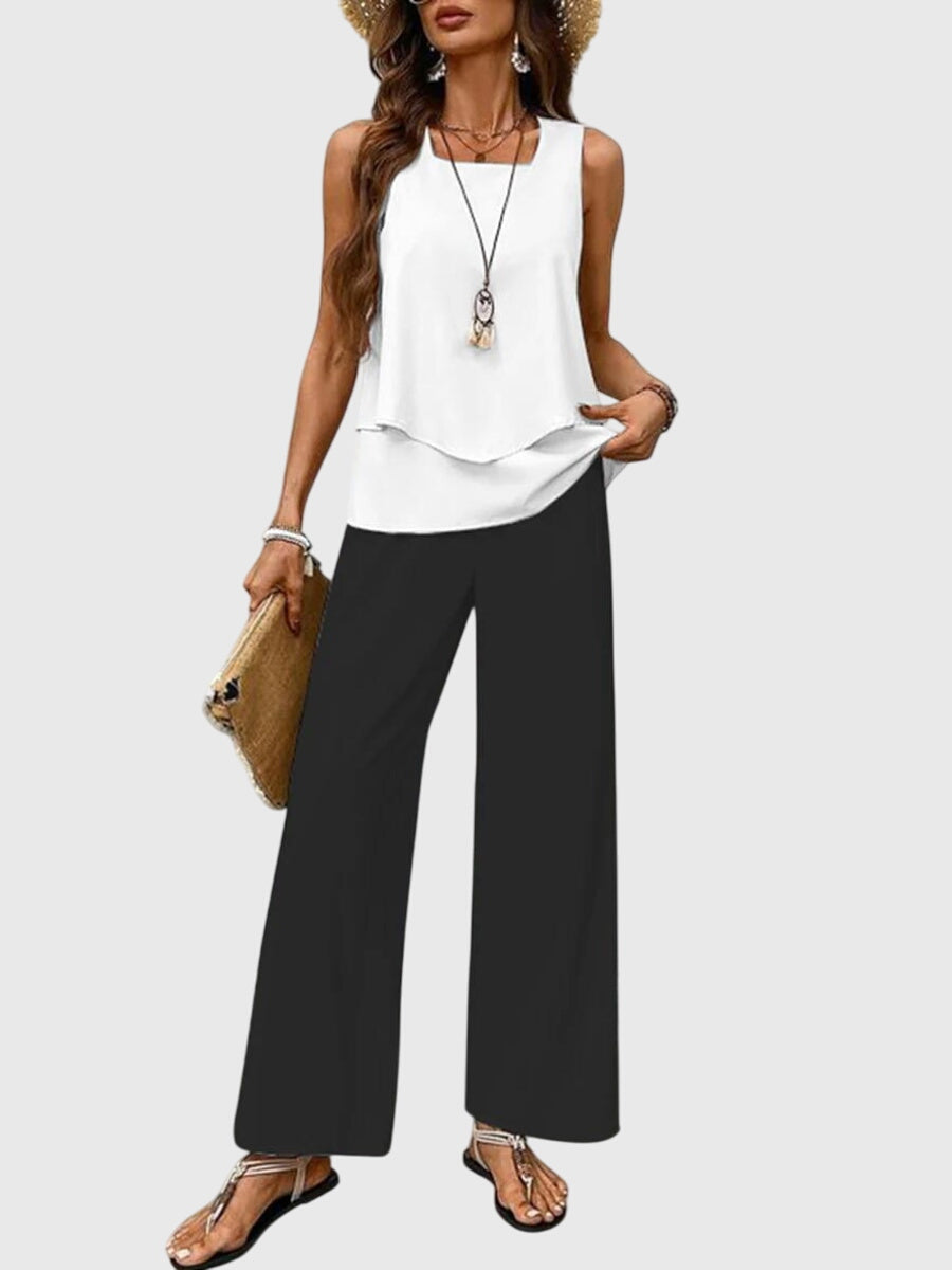 Lily | Conjunto veraniego elegante de 2 piezas