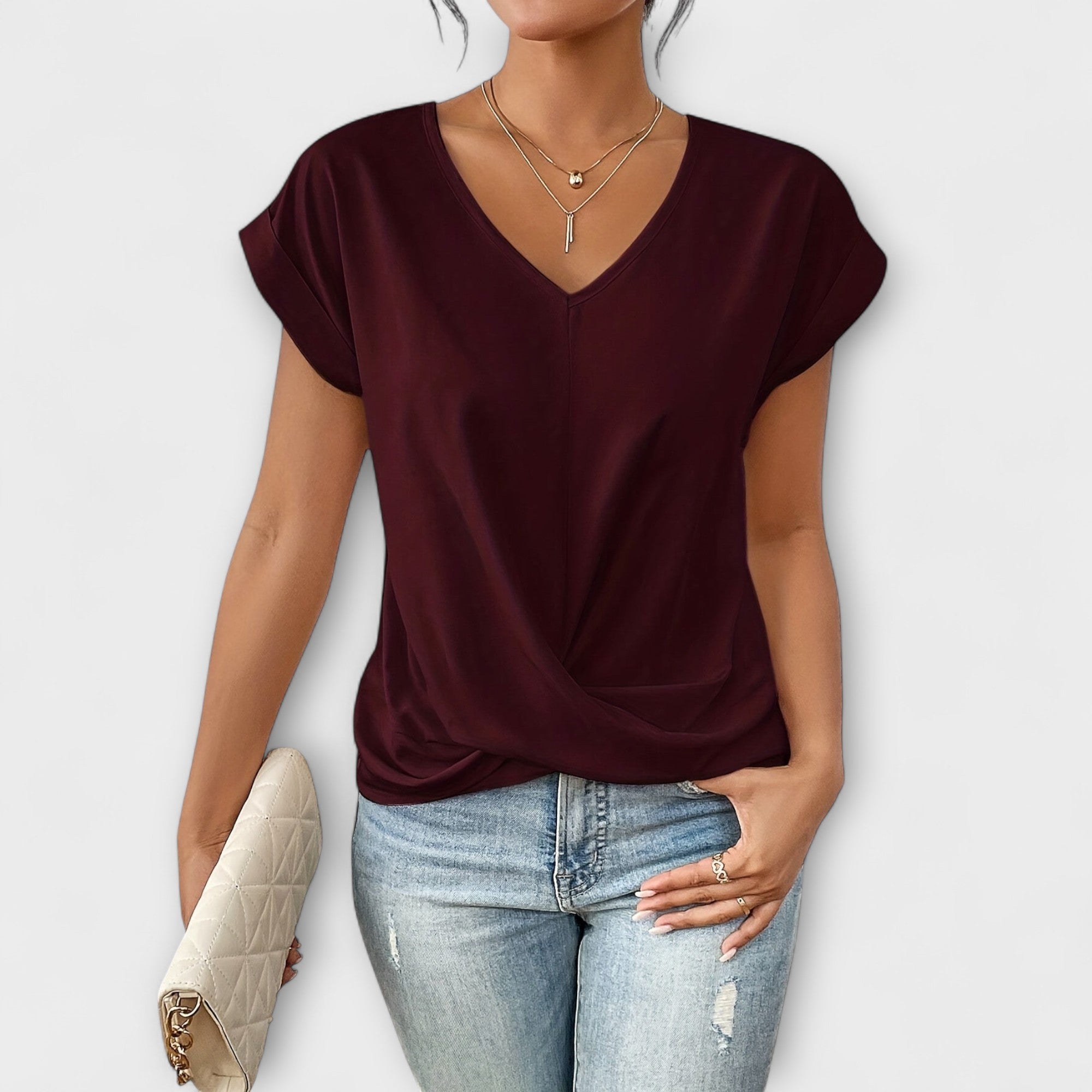 Women's Dress V-neck