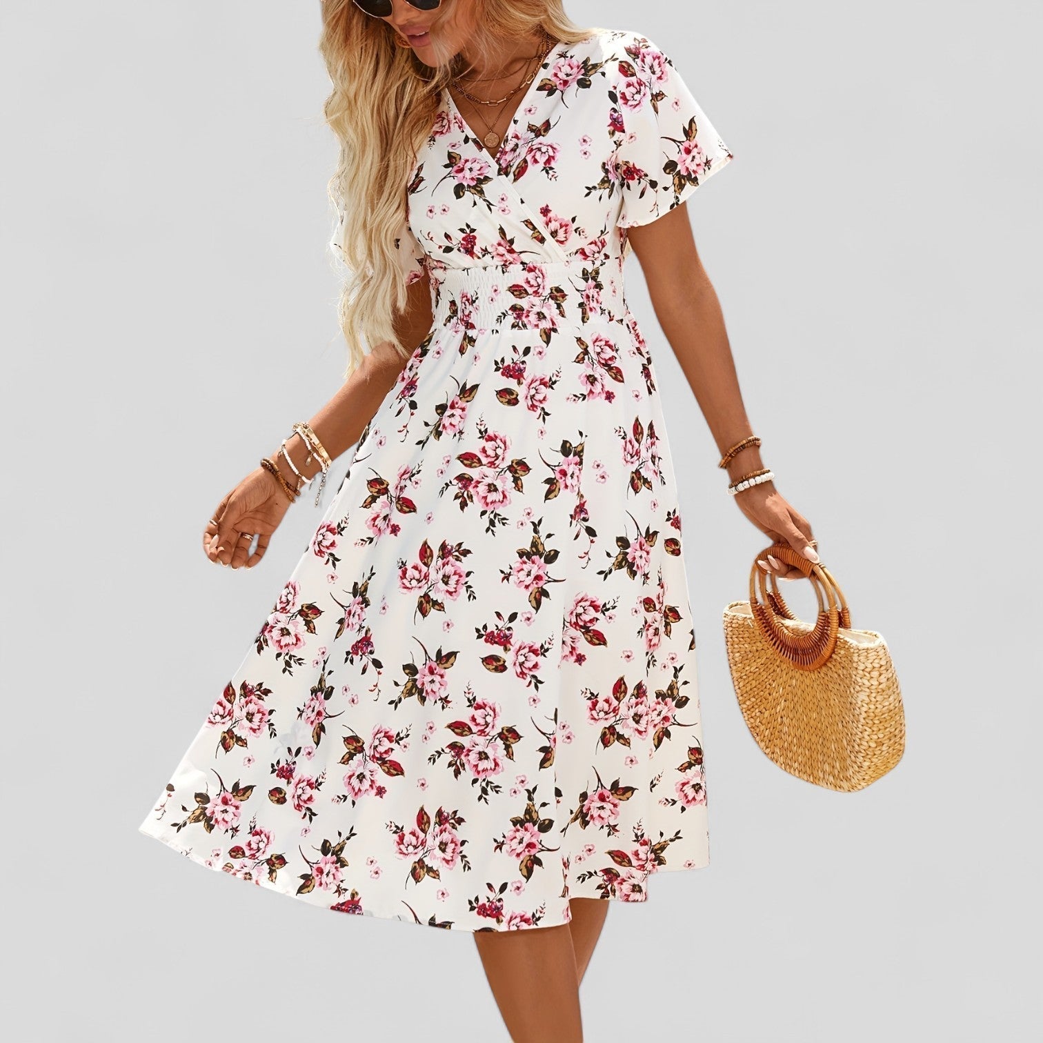 Lily | Comfortable Summer Midi Dress.