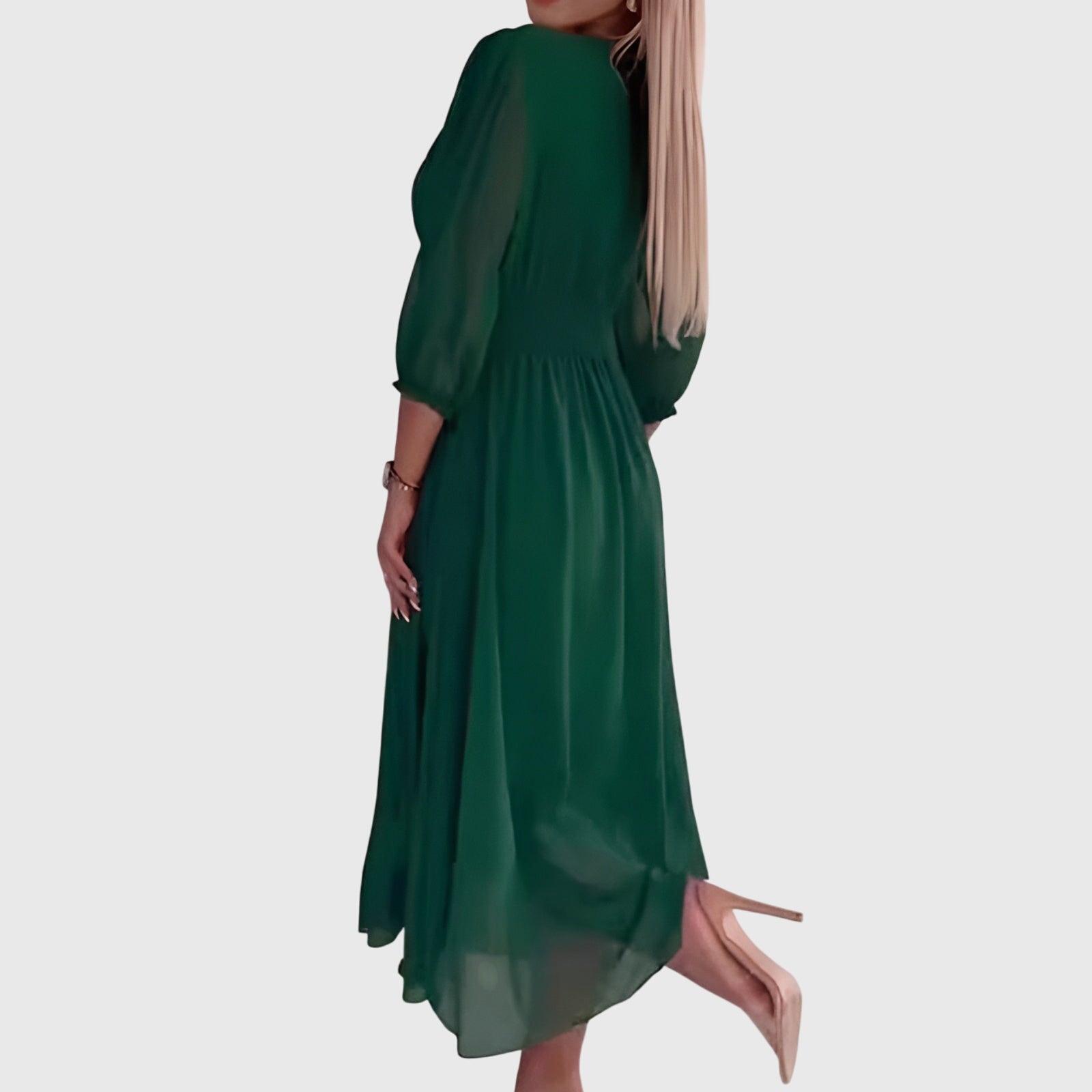 Lily | Lightweight Silky Chiffon Dress