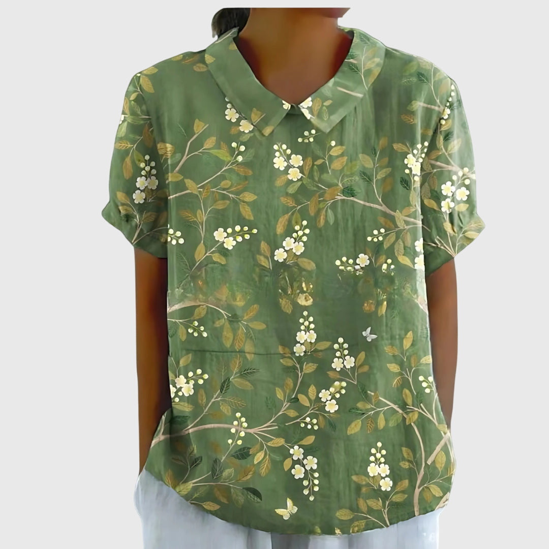 Lily | Blumenbluse