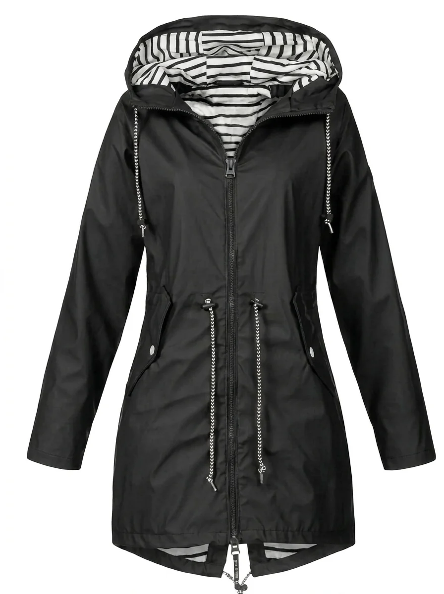 Women's Lightweight Waterproof Rain Jacket All-Year