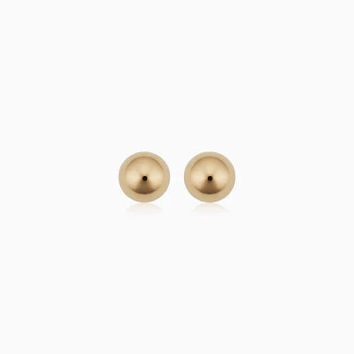 Clara | Runde Ohrringe 18 Karat Gold