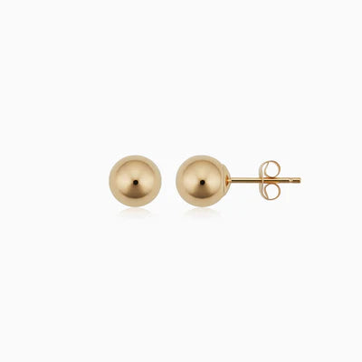 Clara | Runde Ohrringe 18 Karat Gold