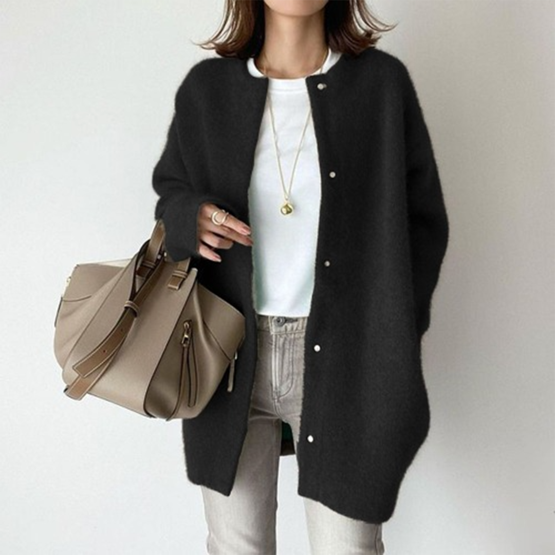 Women's Cashmere Cardigan Elegant Lightweight Warm Refined