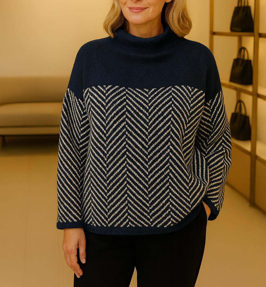 Norah | Pull à col roulé en coton