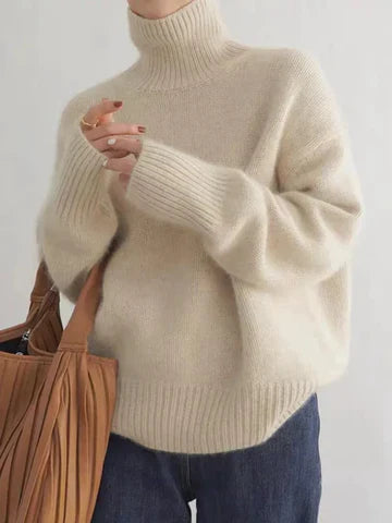 Amaya | Luxus Kaschmir Rollkragenpullover