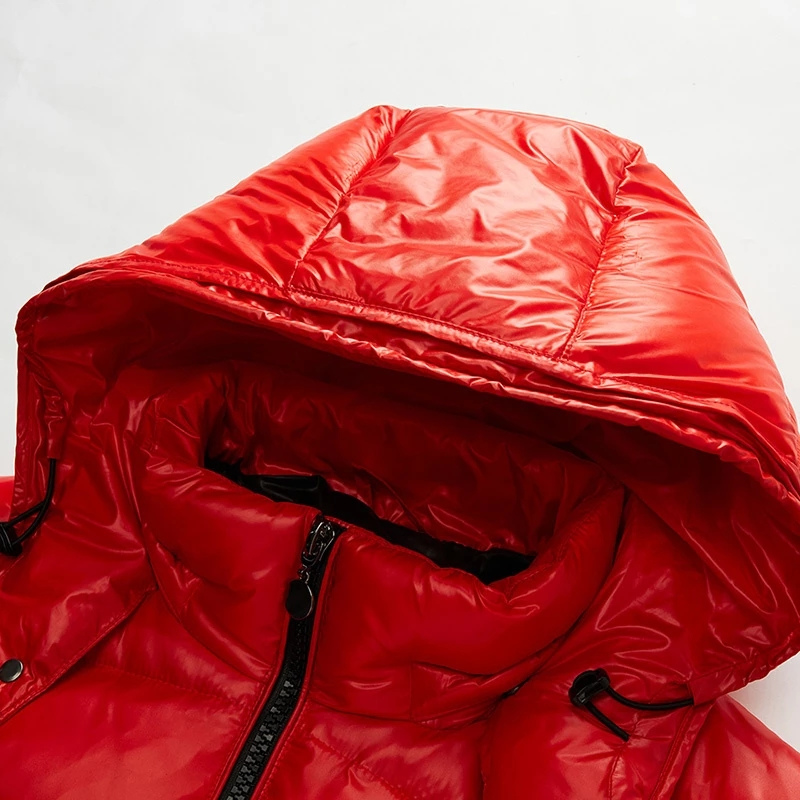 Chaqueta acolchada de plumón de invierno para mujer
