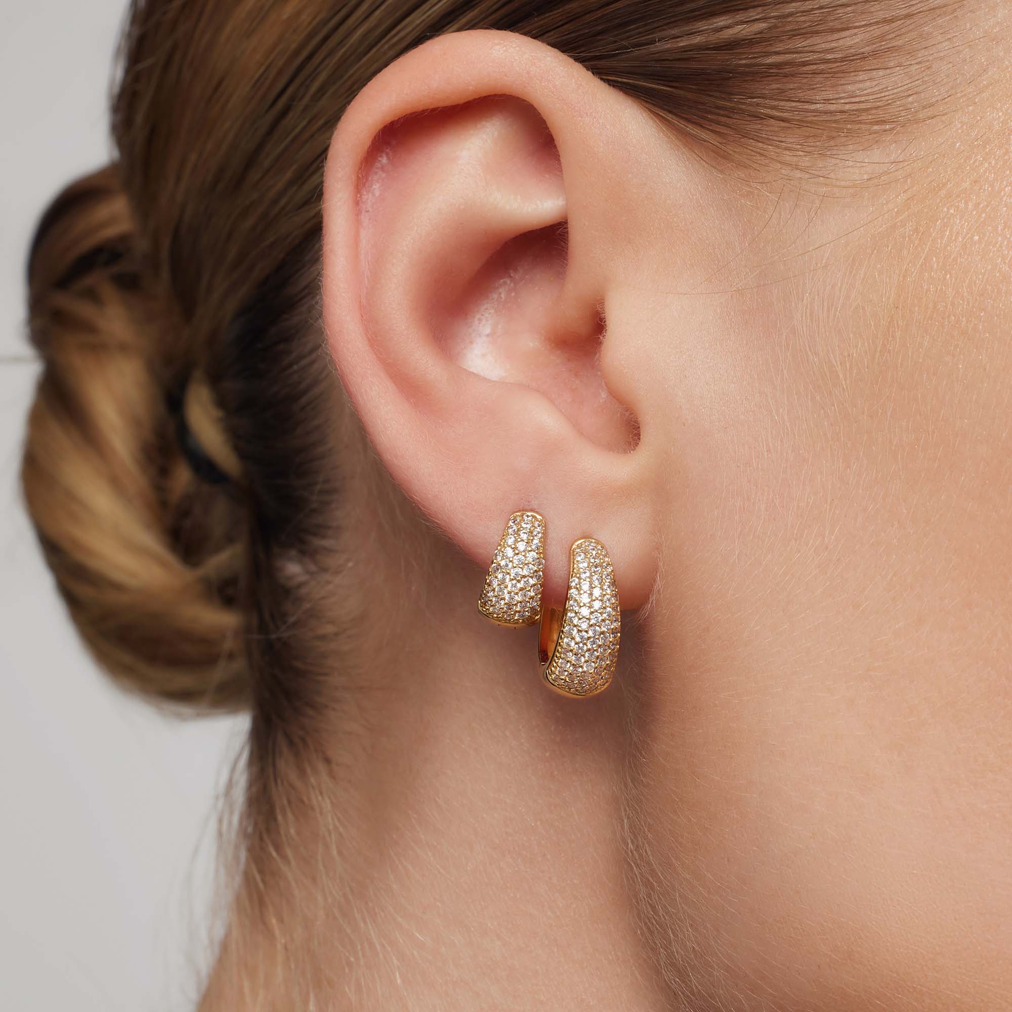 Clara | 18 Karat Gold Ohrringe