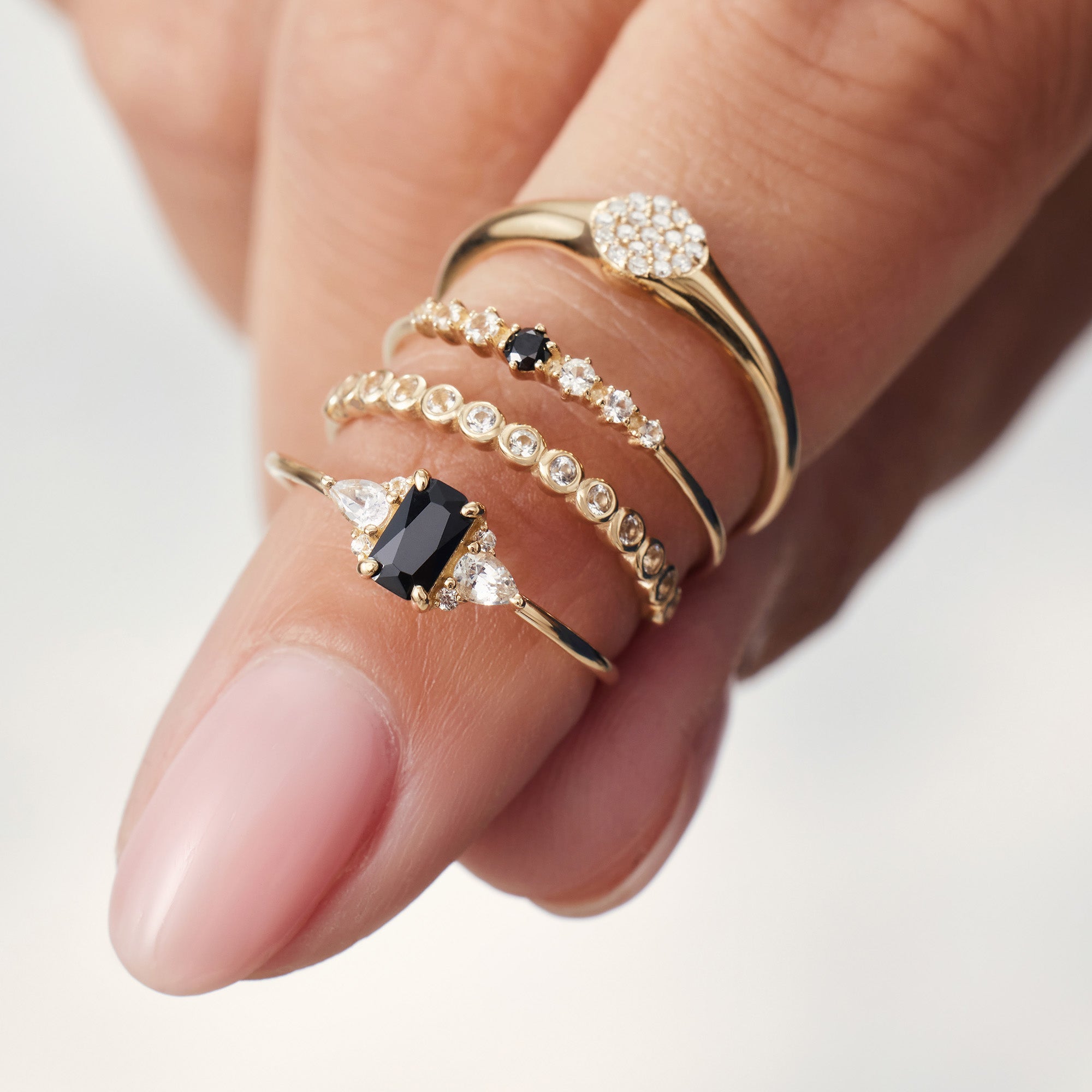 Clara | Diamantring 18 Karat Gold