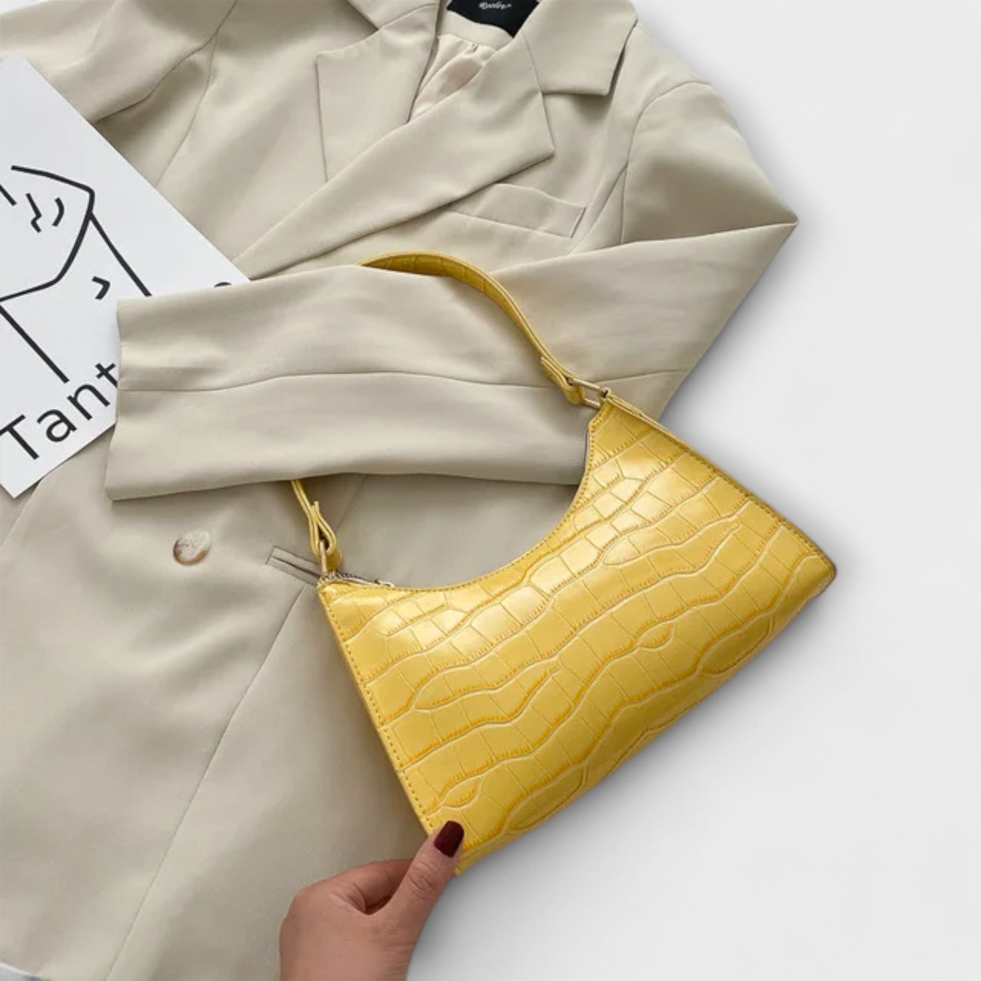 Annie | Borsa di pelle lucida