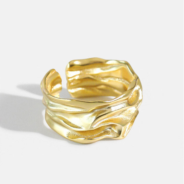Clara | Großer Ring 18 Karat Gold