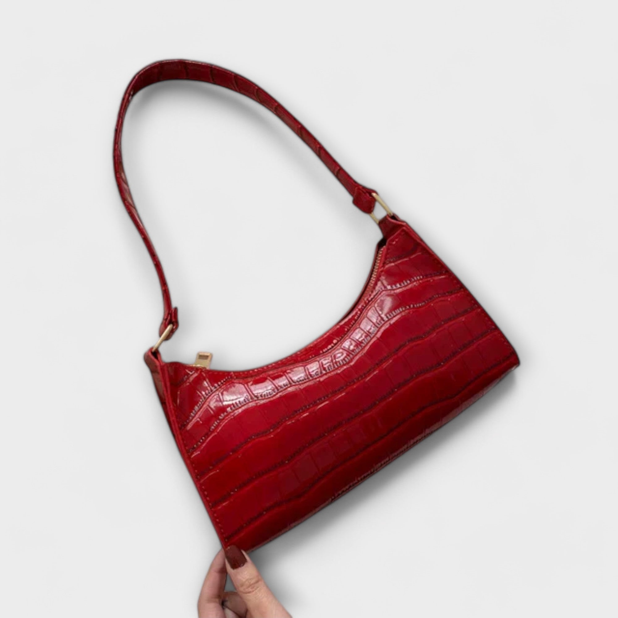 Annie | Borsa di pelle lucida