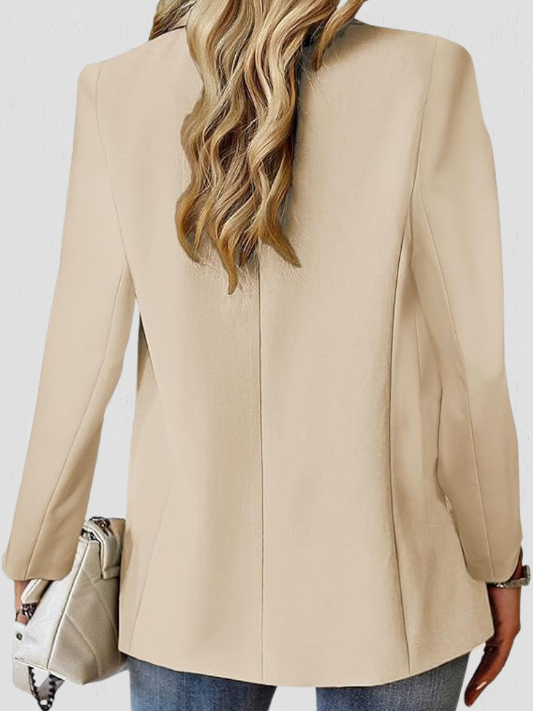CHAQUETA CLARA DE OTOÑO