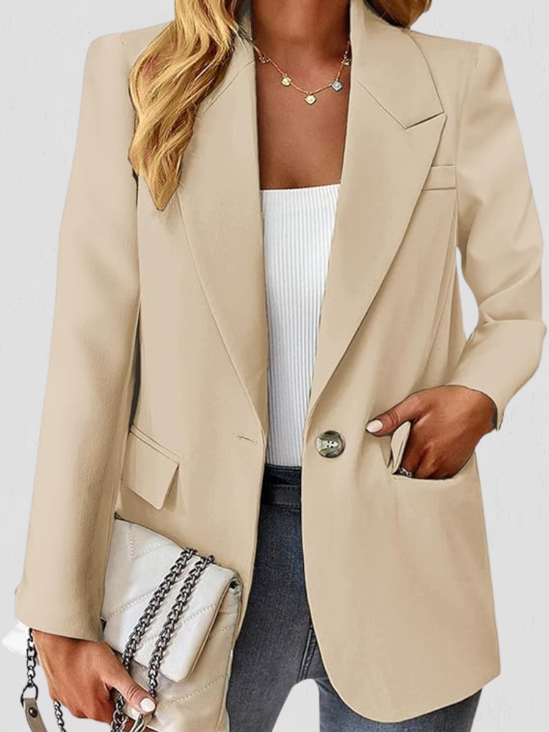 CHAQUETA CLARA DE OTOÑO