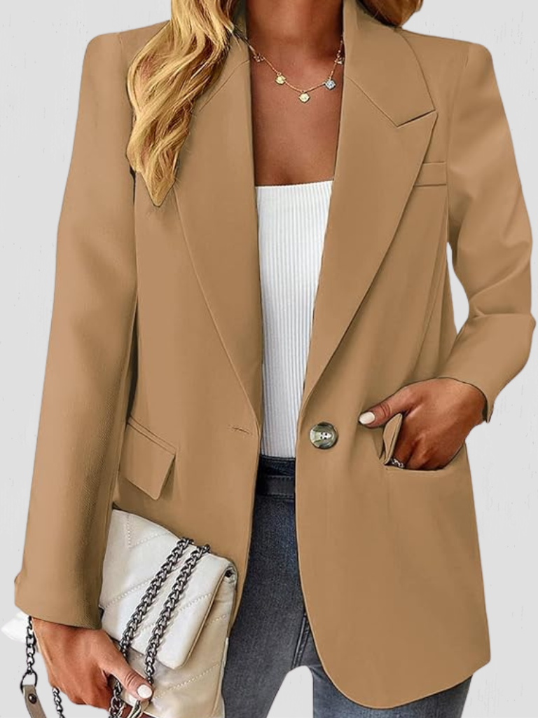 CHAQUETA CLARA DE OTOÑO