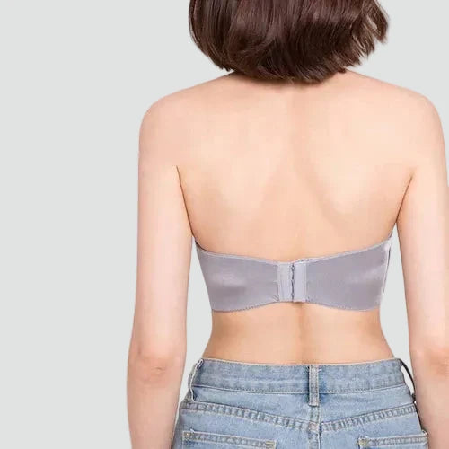 Sujetador push-up adhesivo sin tirantes para mujer, ideal para vestidos